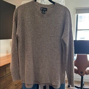 Bloomingdale's women's 100% cashmere Brown Sweater